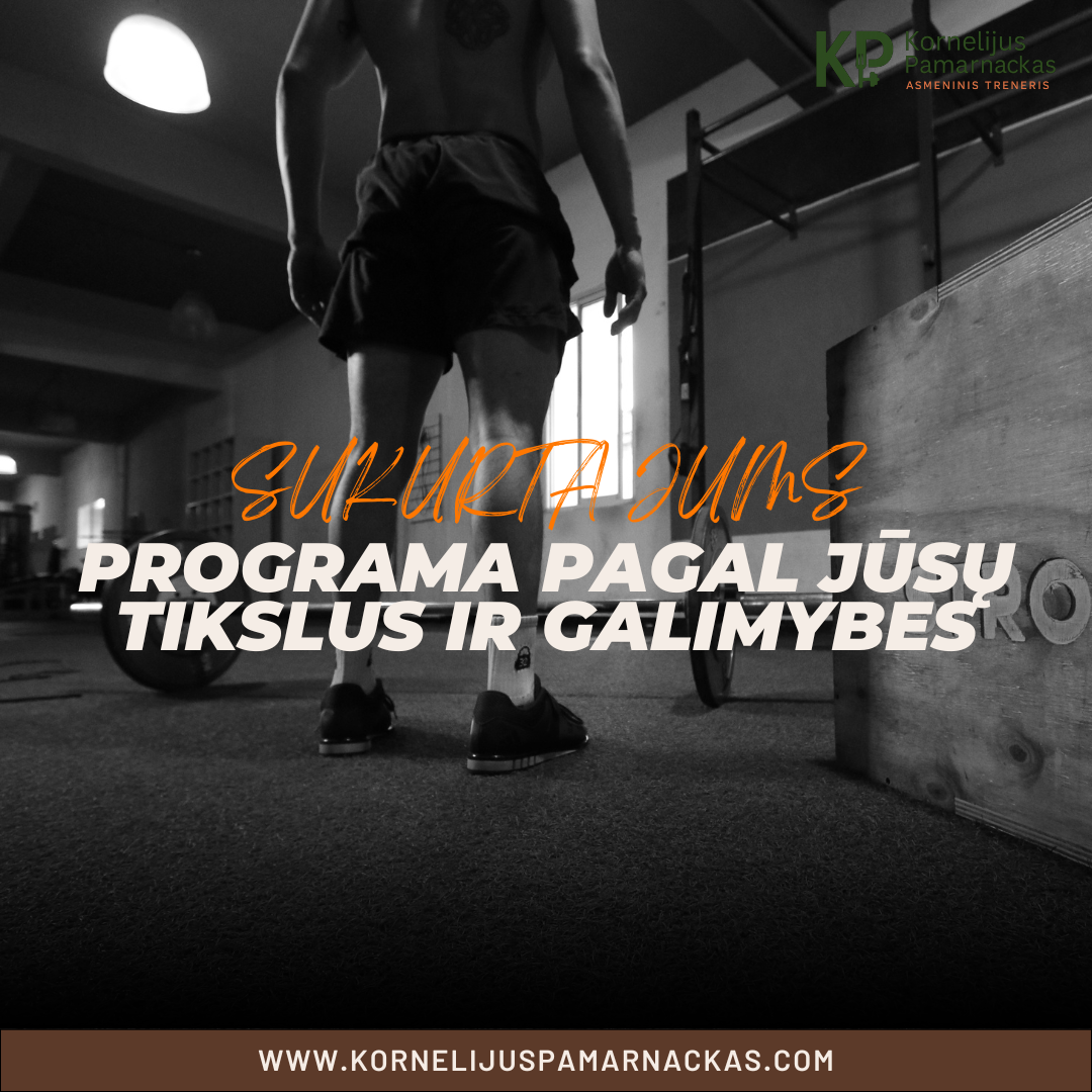 Jėgos kelias – individuali sporto programa