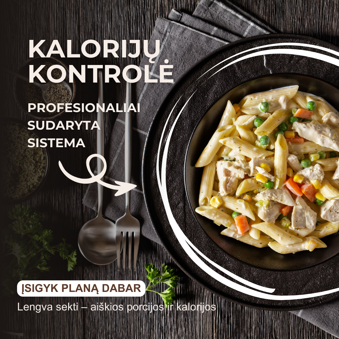 Kalorijų kontrolė – 6 savaičių mitybos planas iš karto